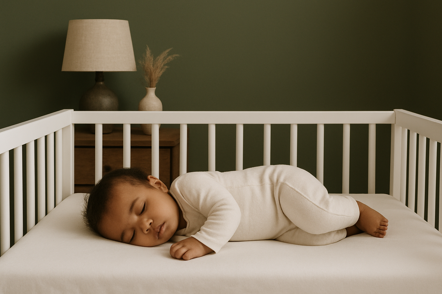 600 Thread Count Supima® Cotton Crib Sheets – White, Ultra-Soft, Hypoallergenic, Breathable, Standard Crib Size