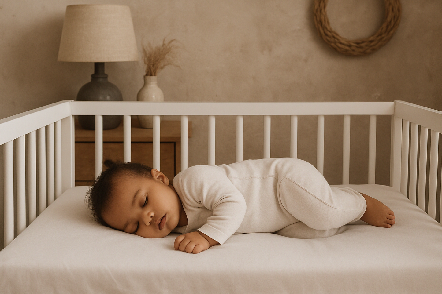 600 Thread Count Supima® Cotton Crib Sheets – White, Ultra-Soft, Hypoallergenic, Breathable, Standard Crib Size
