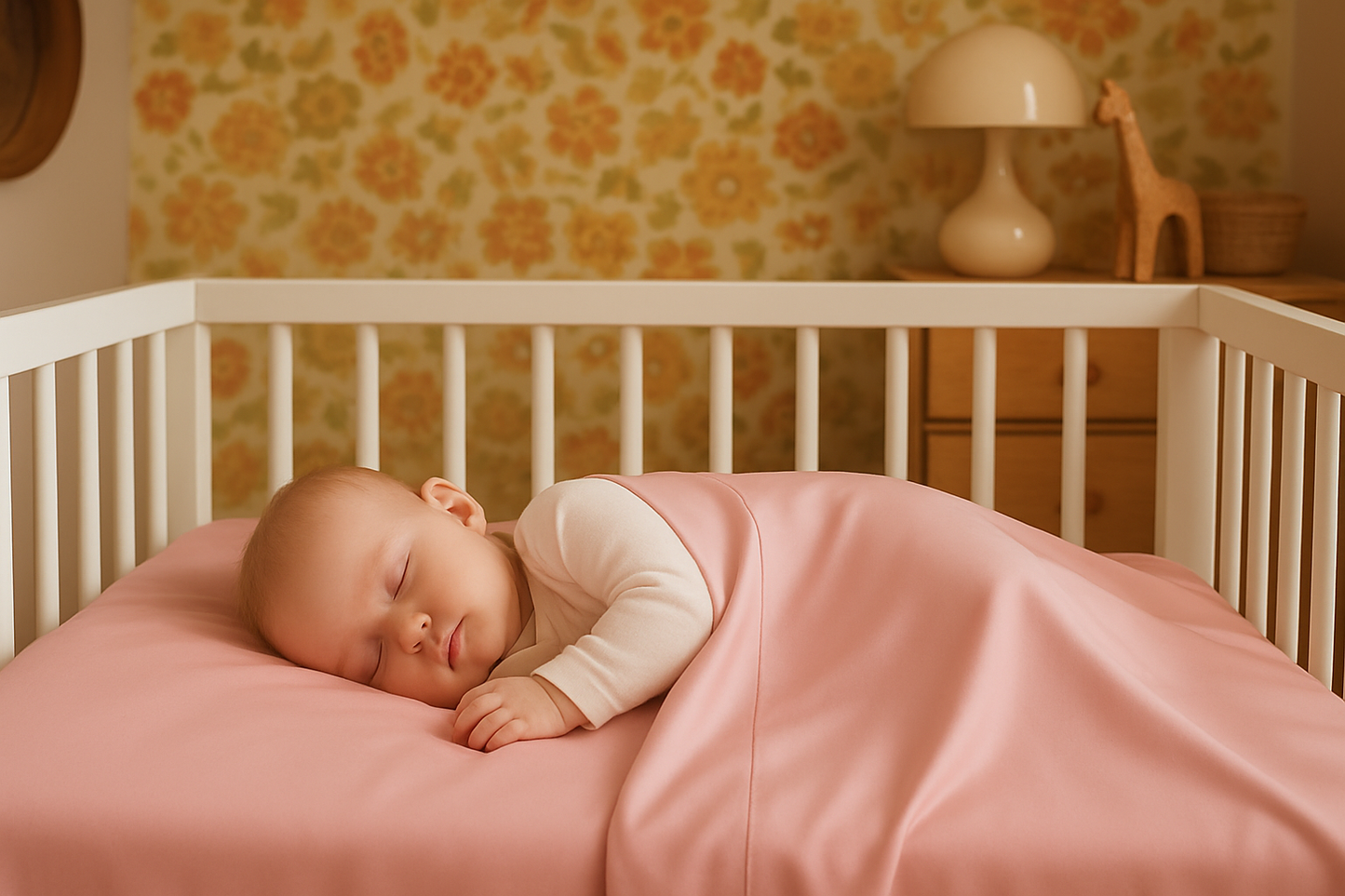300 Thread Count Tencel® (Lyocell) Crib Sheets – Ultra-Soft Sateen, Hypoallergenic, Standard Crib Size