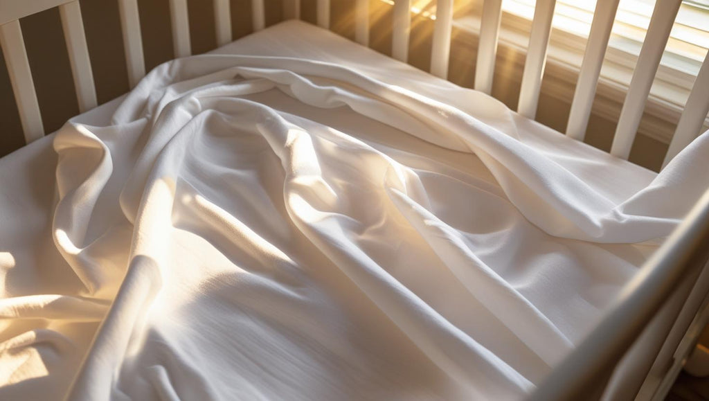 600 Thread Count Supima® Cotton Crib Sheets – White, Ultra-Soft, Hypoallergenic, Breathable, Standard Crib Size