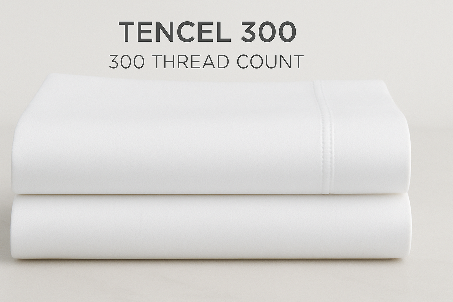 TENCEL™ 300 TC Bed Sheet Sets – Vegan Silk, Hypoallergenic, Sustainably Made Sheets