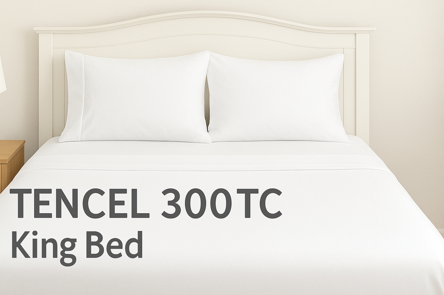 TENCEL™ 300 TC Bed Sheet Sets – Vegan Silk, Hypoallergenic, Sustainably Made Sheets
