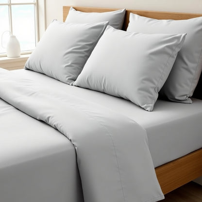 Pima Cotton 400TC, Soft, Premium Bedsheet Set – Twin, Queen, King – OEKO-TEX Certified
