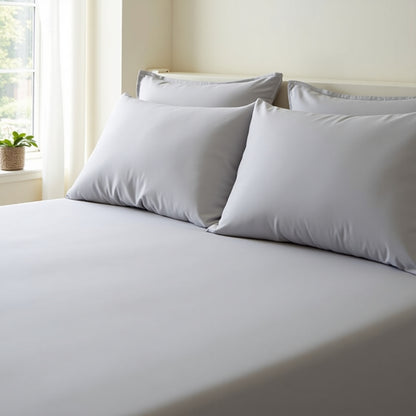 TENCEL™ 300 TC Bed Sheet Sets – Vegan Silk, Hypoallergenic, Sustainably Made Sheets
