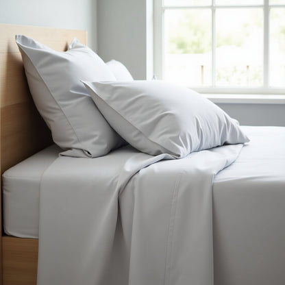 TENCEL™ 300 TC Bed Sheet Sets – Vegan Silk, Hypoallergenic, Sustainably Made Sheets
