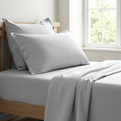 TENCEL™ 300 TC Bed Sheet Sets – Vegan Silk, Hypoallergenic, Sustainably Made Sheets