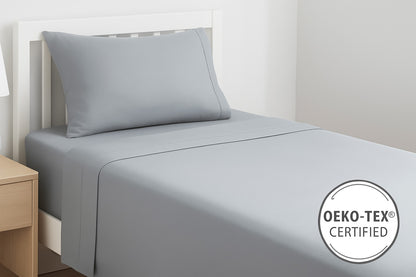 Pima Cotton 400TC, Soft, Premium Bedsheet Set – Twin, Queen, King – OEKO-TEX Certified