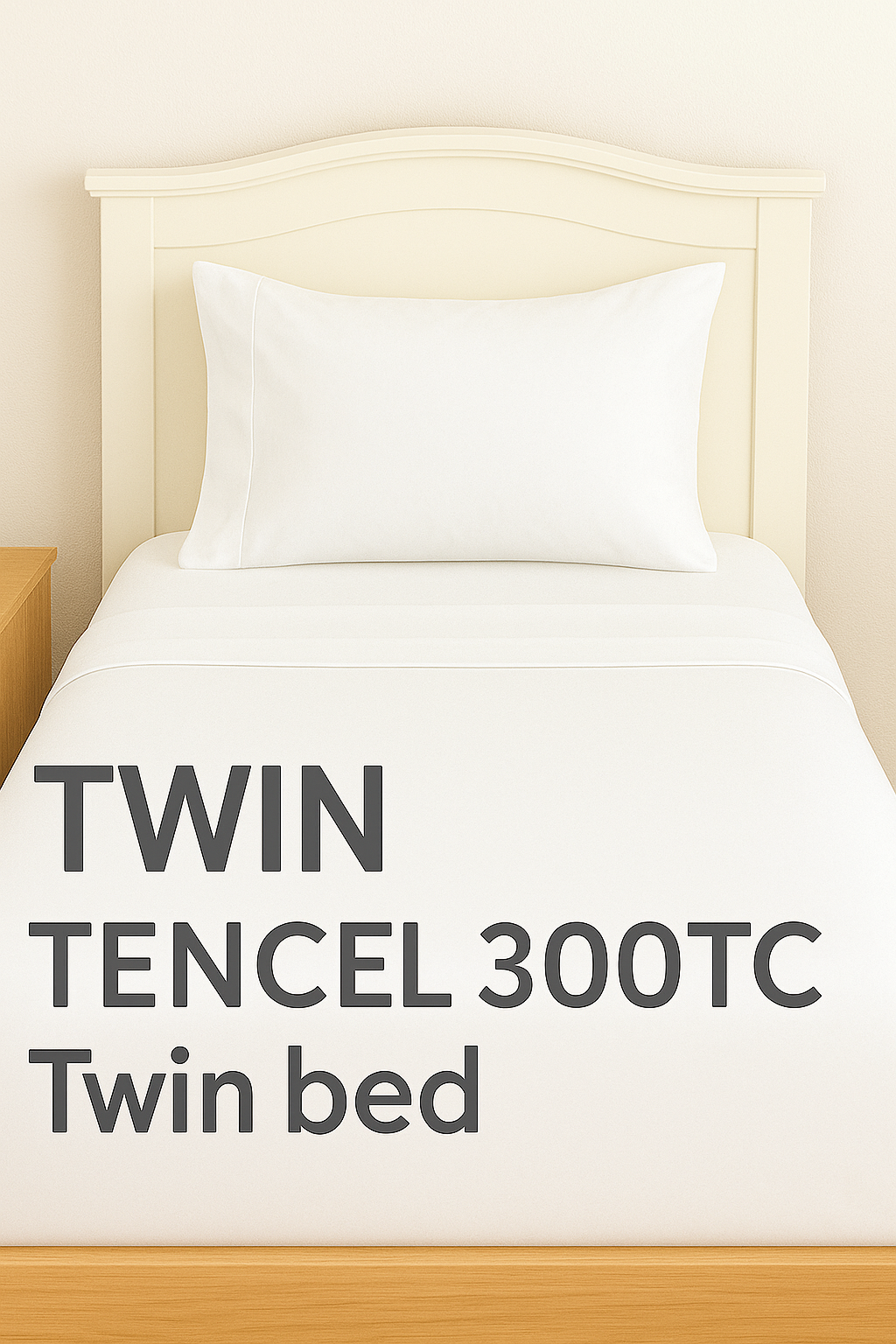TENCEL™ 300 TC Bed Sheet Sets – Vegan Silk, Hypoallergenic, Sustainably Made Sheets