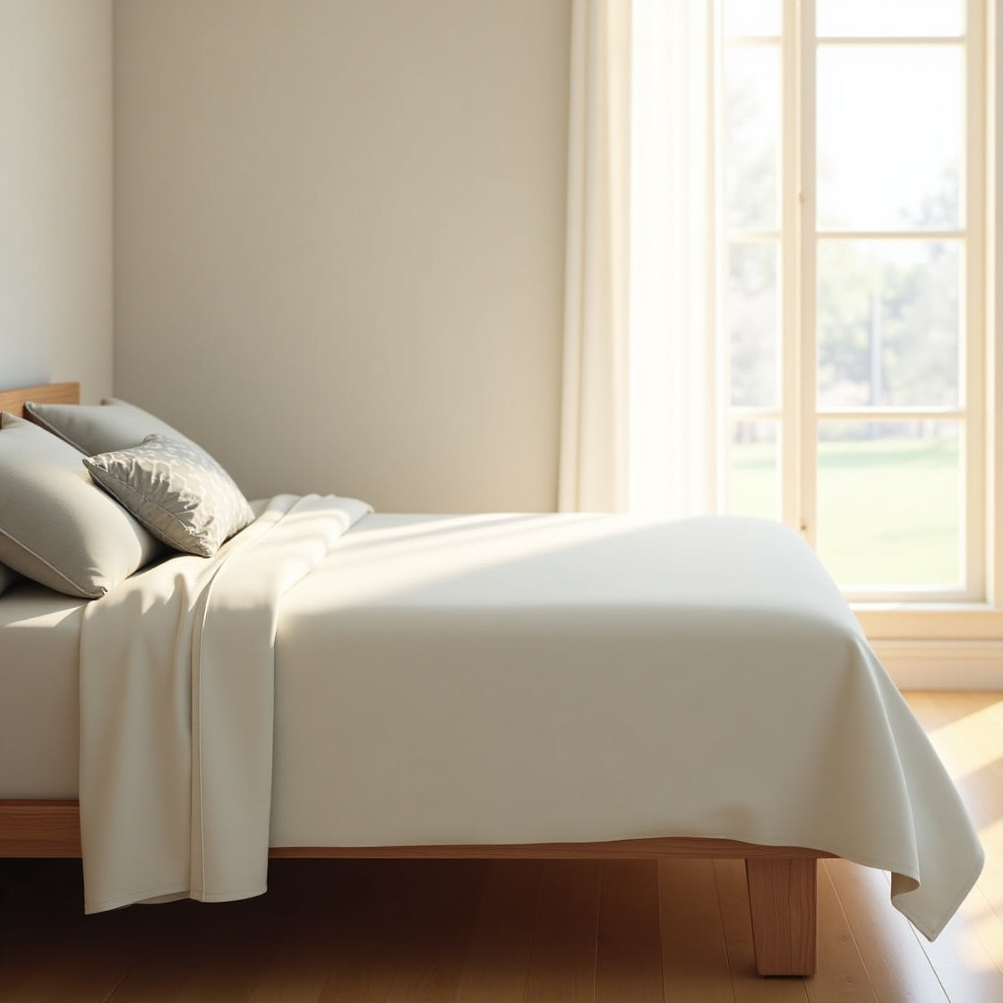 Pima Cotton 400TC, Soft, Premium Bedsheet Set – Twin, Queen, King – OEKO-TEX Certified